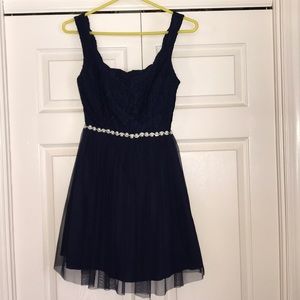NAVY BLUE DRESSS!!